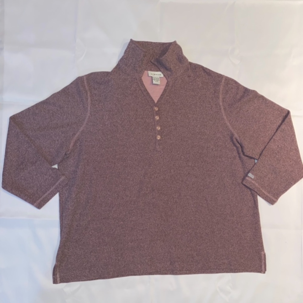 Avenue Textured Collar Sweater